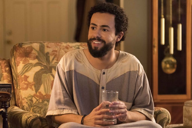 Ramy Youssef plays Ramy Hassan, a 30-year-old man who lives at the New Jersey home of his Egyptian Palestinian immigrant parents, in "Ramy." [BARBARA NITKE/HULU]