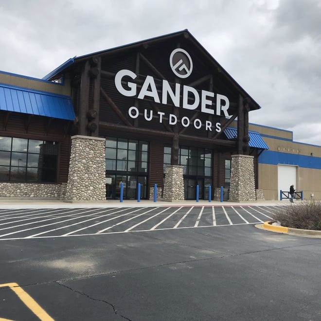 Gander Outdoors is planning a soft opening in June 2019, after closing in 2017. [Photo by Brenden Moore]