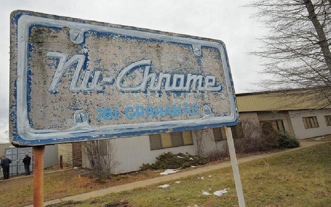 The Nu-Chrome property in Fall River Industrial Park went for $10,000 at a city auction April 23. [Herald News File Photo]