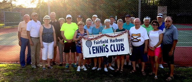FH Tennis Club plans annual picnic

The Fairfield Harbour Tennis Club invites you to their annual picnic on May 11.

Are you a current tennis player, a former player, or have you always wanted to give tennis a try? Come out and meet other tennis players at our annual tennis social and picnic at Red Sail Park, Saturday, May 11, 3-7 pm. Please bring an appetizer, side dish, or dessert to share. Fried chicken, hotdogs, brats, iced tea, and lemonade will be provided. RSVP to Pam Miller, 631-1474 or pammiller950@gmail.com. [CONTRIBUTED PHOTO]