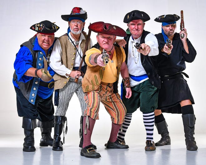 The Rusty Cutlass Band, which often performs at Disney Springs in Orlando, will take the stage at 4, 5 and 6 p.m. Saturday at Lake Square Mall in Leesburg. [Facebook]