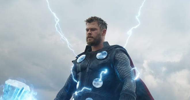 Thor (Chris Hemsworth) in a scene from "Avengers: Endgame." [Marvel Studios]