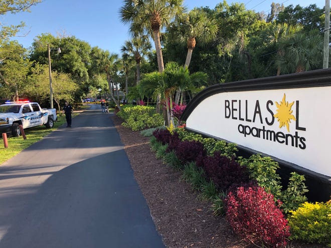 The scene of a shooting in the 1200 block of Signal Pointe Circle in Sarasota on April 23, 2019. [Provided by Sarasota Police Department]