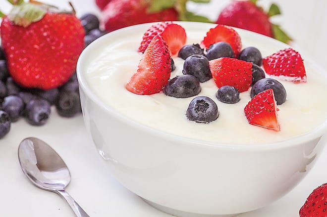 The addition of probiotics, such as those found in yogurt, can be beneficial to the health of your stomach.