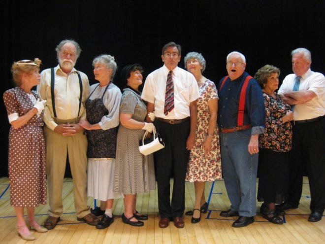 The Villages Theater Company presents the comedy “Morning's at Seven” at 7 p.m. Friday through Monday at Mulberry Grove, 8445 SE 165 Mulberry Lane in The Villages. [Facebook]