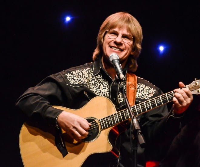 Chris Collins as John Denver will hold a tribute concert to the music legend Saturday at The Strand Theater in Zelienople. [Submitted]
