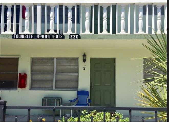 The condo Derek Stendahl and his wife bought for his brother, Michael, in 2008 in Lake Worth Beach. The city says Stendahl owes $54,000 for not having a business license. [KEVIN D. THOMPSON/pbpost.com]