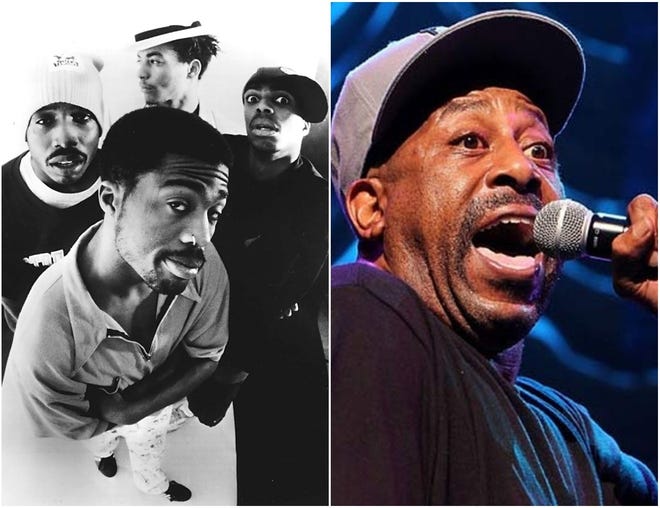 Pharcyde (left) and Tone Loc (right) are the Friday night headlines for the Dogwood Festival. [Contributed]