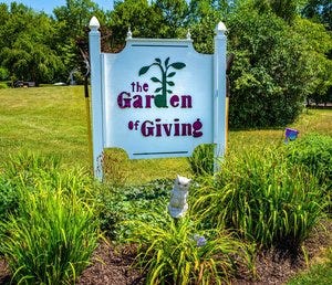 The Garden of Giving in Saylorsburg in April 2019. [PHOTO PROVIDED]