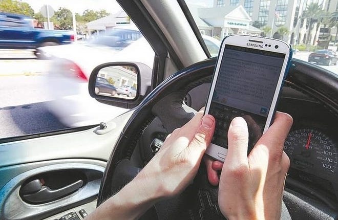 The Florida Legislature approved a texting while driving ban Monday. The bill goes to Gov. Ron DeSantis for approval. [GateHouse File]
