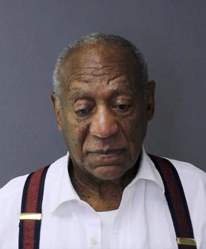 In this Sept. 25, 2018 file photo provided by the Montgomery County Correctional Facility shows Bill Cosby after he was sentenced to three-to10-years for sexual assault. An appeals court on Monday April 29, 2019, has denied Cosby's latest effort to be released from prison on bail while he fights his sex-assault conviction. [FILE PHOTO FROM MONTGOMERY COUNTY CORRECTIONAL FACILITY VIA AP]