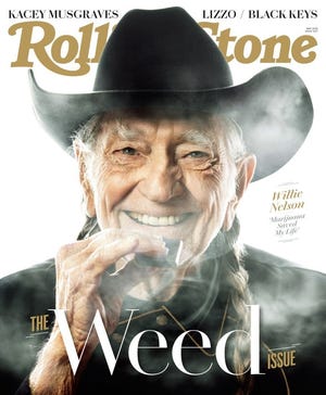Willie Nelson is on the cover of "The Weed Issue" of Rolling Stone magazine. [Contributed]