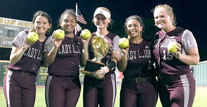 Annie Gillispie, Ayanna Clemons, Ashlynn Patteson, Yisel Mendoza and Chyanne Ellett all homered for the Brownwood Lady Lions in their 9-2 series-clinching victory over Vernon Friday night.