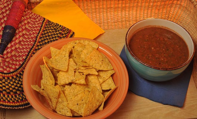 The secret ingredient to Wheeler’s salsa is a type of Mexican hot sauce called Tapatío, manufactured in California by a man from the Jalisco region of Mexico.

[STEVE HEASLIP/ CAPE COD TIMES]