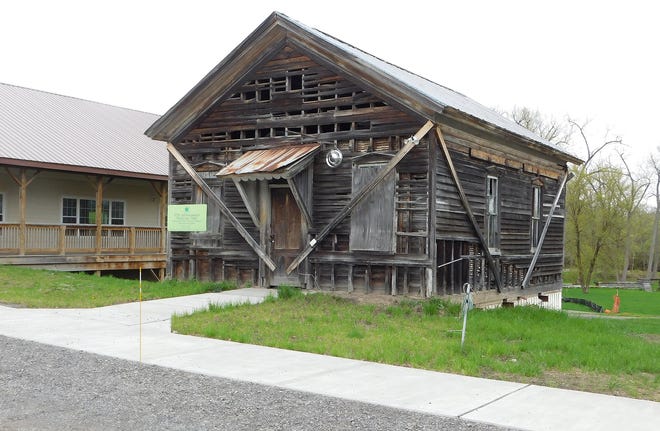 The town of German Flatts is seeking bids to repair the schoolhouse at the German Flatts Town Park. The building was moved to the park several years ago from its original location at the corner of Heath Road and Shoemaker Hill Road. [DONNA THOMPSON/TIMES TELEGRAM]