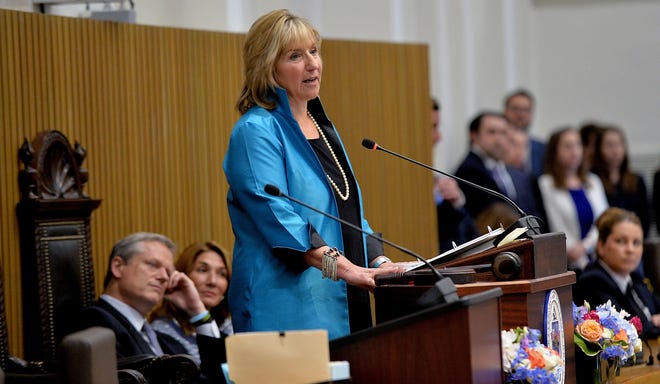 Senate President Karen Spilka told small business owners on Thursday that components of the state's 2017 health care bill will be considered this session.  [Daily News File Photo / Ken McGagh]