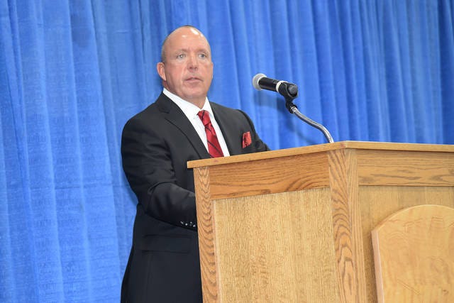 John Courter, who was born and raised in Boone, and earned an A.S. degree from the DMACC Boone Campus in 1985, returns to deliver the commencement address at the 2019 Boone Campus Commencement ceremony. Courter currently serves as the Clerk of Court for the United States District Court for the Southern District of Iowa, where he and his staff oversees and manages all court operations at the federal courthouses in Council Bluffs, Des Moines and Davenport. Courter’s parents have also been extremely impactful to the Boone Campus over the years. Sally Courter serves on the DMACC Boone Campus Foundation Board. The late Lloyd Courter was a long-time member of the DMACC Board of Directors and was instrumental and influential in the formation of the Boone Campus. In fact, the Boone Campus Student Center, the L.W. Courter Center, is named after him. Contributed photo by Dan Ivis