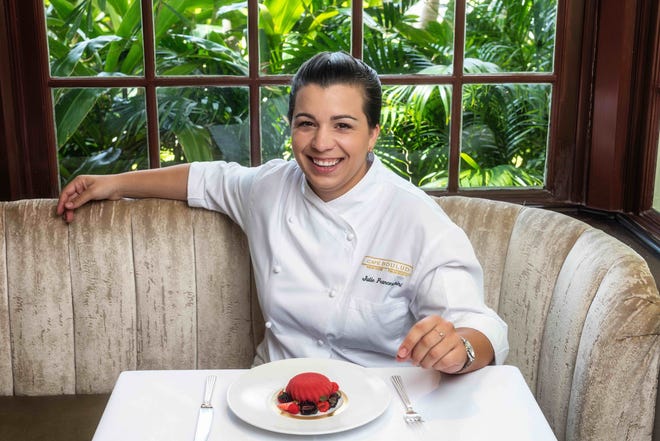 Cafe Boulud Palm Beach's head pastry chef Julie Franceschini will compete with eight others to be crowned Best Baker in America. [Photo by Libby Volyges]