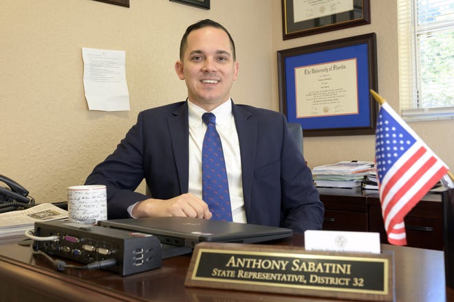 State Rep.Anthony Sabatini is back in his district after his first legislative session, but he’s already looking toward 2020 — both the session and his re-election campaign. [Cindy Sharp/Correspondent]