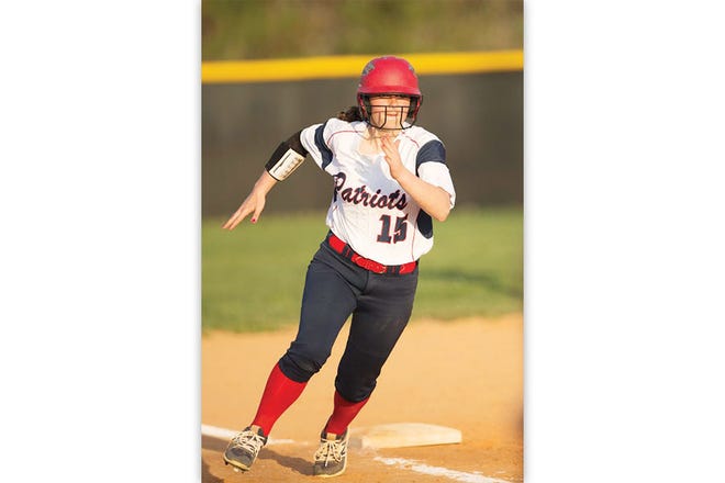 FAMILIAR FOES — Kaylee Bowman and the Patriots head to Eastern Randolph Tuesday night.