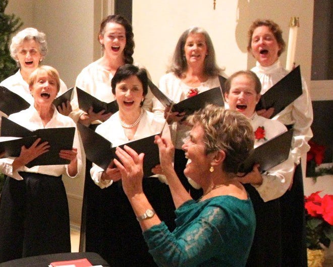In 2015, the Broad Cove Chorale sang its 40th Anniversary Concert at the Inly School in Scituate, followed by a party with nostalgic musical encores. Courtesy Photo