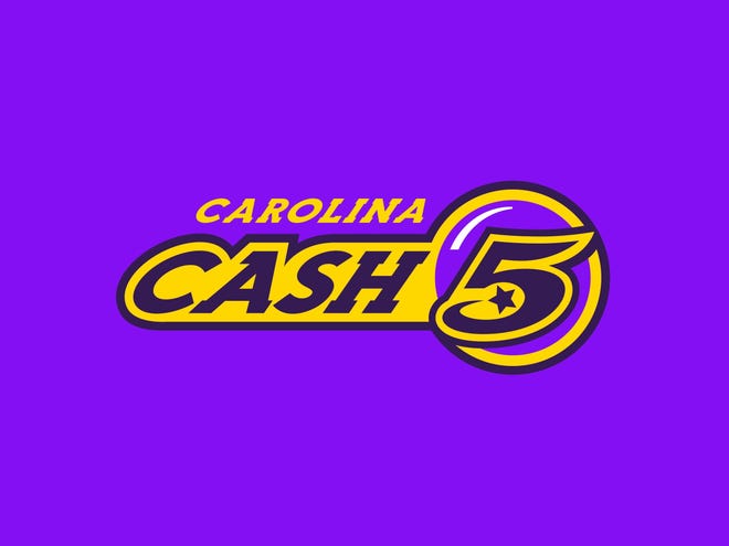 Logo for the Carolina Cash 5 lottery game.