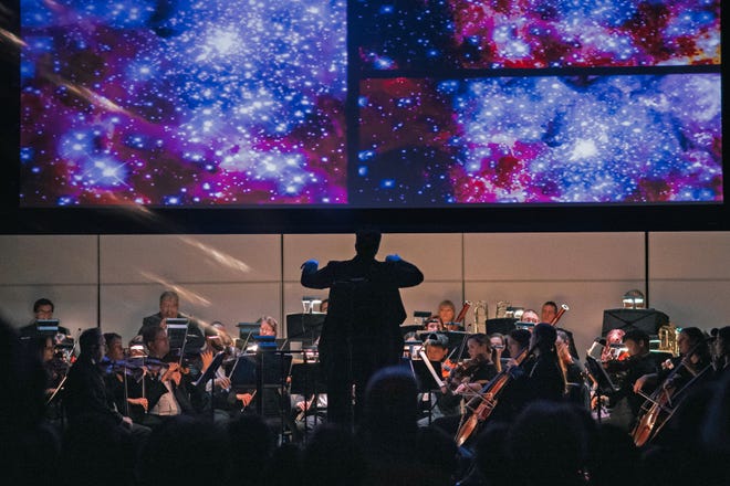 The Space Coast Symphony Orchestra concludes its 10th Anniversary Season with “Cosmic Trilogy,” a concert with stunning images that will celebrate the achievements of NASA.