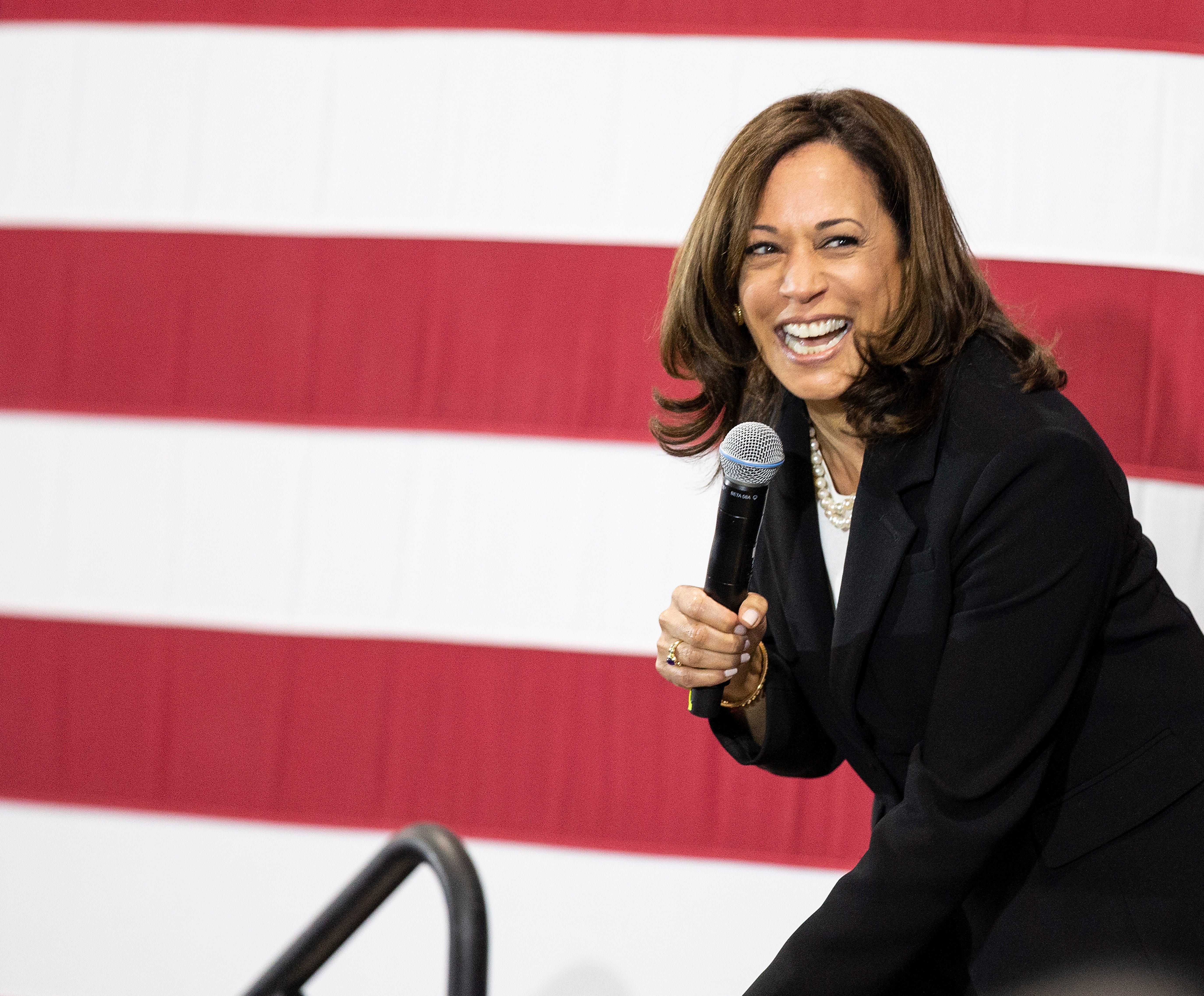 Say Kamala Harris correctly. It's not a red state or blue state thing.