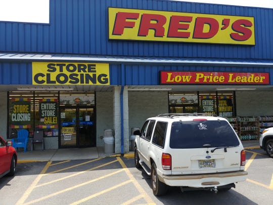 Fred's currently closes an additional 104 stores, accounting for 18% of the company. Mississippi, Arkansas, Georgia and Tennessee lose most locations.