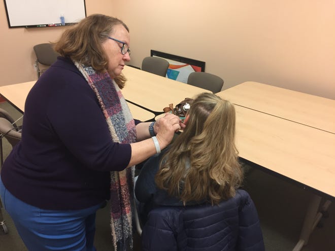 Accupunturist Elizabeth Nelson, who has been hired by Greater Seacoast Community Health, notes "(accupuncture) works well on stress, on helping people get better sleep, and on decreasing the desire for substances like drugs, alcohol and even cigarettes."