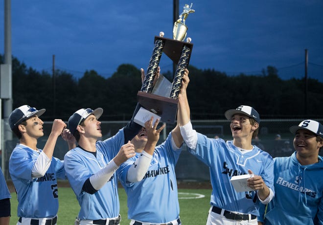 Shawnee defeated Haddonfield, 2-0, in the Diamond Classic final played at Eastern High School in Voorhees on Wednesday, May 15, 2019.