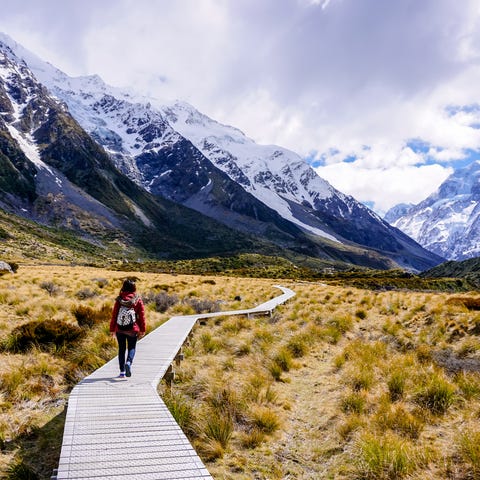 New Zealand: Solo travelers who love hiking,...