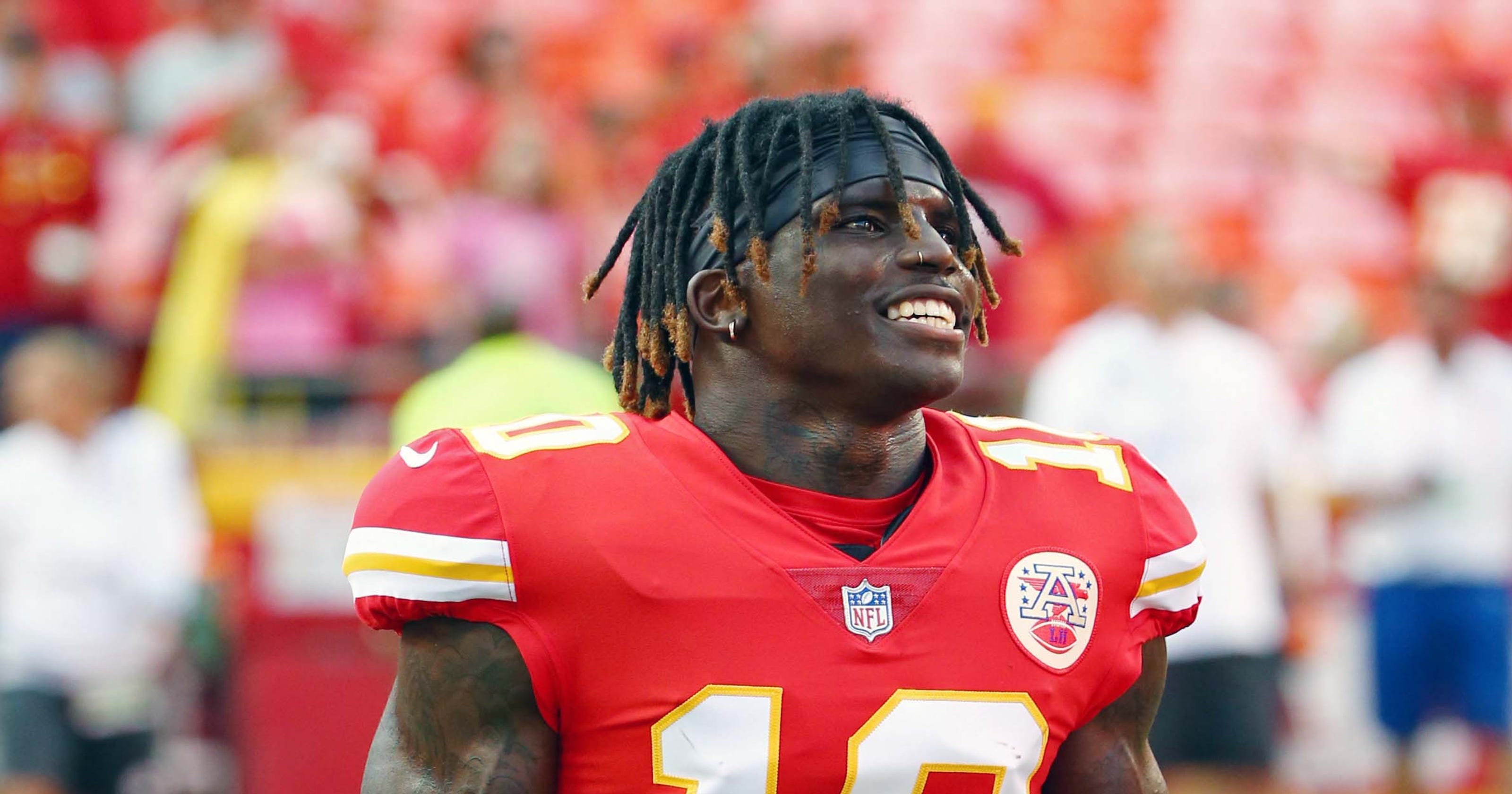 Tyreek Hill: Chiefs WR denies 2014 assault in recorded conversation
