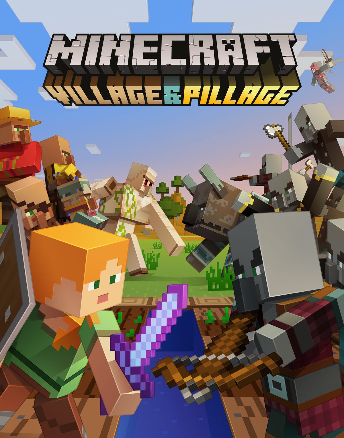 New Minecraft Update Means Better Villages Pillagers With Crossbows New Minecraft Update Means Better Villages Pillagers With Crossbows