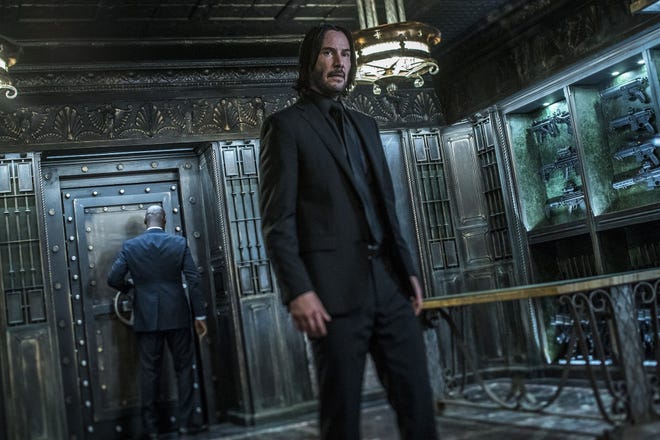 Keanu Reeves stars in "John Wick: Chapter 3 - Parabellum" as the title character. [Contributed by Niko Tavernise/Lionsgate]