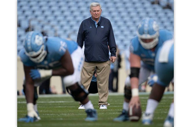 HE’S BACK — College Football Hall of Famer Mack Brown has returned to coach UNC after a successful stint with the Tar Heels from 1988-97.