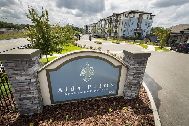 Aida Palms is the only apartment complex built in the city of Lakeland since 2016, despite a strong push to create more affordable housing. [ERNST PETERS/THE LEDGER]