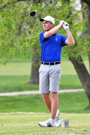 Washburn Rural junior Hayden Beck placed eighth in the Class 6A state meet as a sophomore, helping the Junior Blues finish third as a team. [Capital-Journal file photograph]