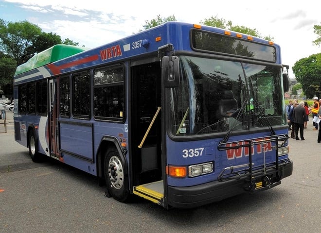 The WRTA can afford to go fare-free, according to The Research Bureau. [T&G File Photo]