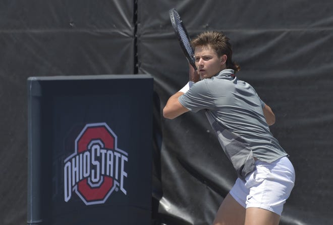 Ohio State tennis player JJ Wolf, 2019.  [OSU]