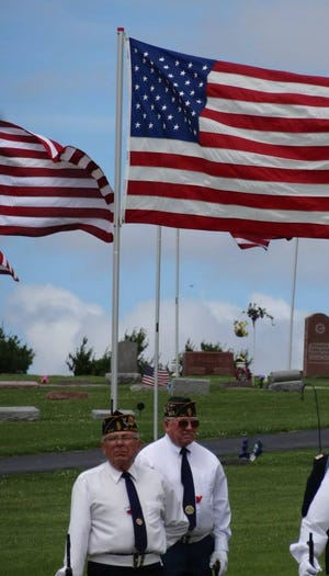 Steenbergen Cemetery serves as the backdrop for one of the Memorial Day services scheduled in Mount Pulaski. [FILE PHOTO]