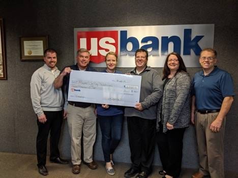 The U.S. Bank Foundation made a $2,000 grant contribution to the Boone Action Association for the Boone River Valley Festival. U.S. Bank is excited to partner with the Boone Action Association in this community event. Contributed Photo/Boone News-Republican.