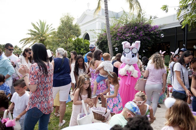 The Royal Poinciana Plaza Easter Egg Hunt attracted hundreds of visitors in April. The event included complimentary photos with couture Easter bunnies, bits, games, and arts and crafts. [Meghan McCarthy/palmbeachdailynews.com]