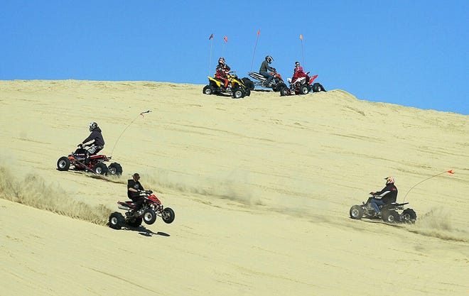Public check points will be held throughout summer at Oregon Dunes National Recreation Area. [Associated Press file]
