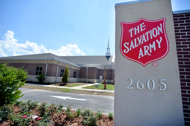 The outside of the Salvation Army facility in Leesburg. [Daily Commercial File]