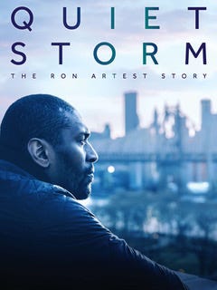 Controversial NBA star Ron Artest is the subject of “Quiet Storm: The Ron Artest Story." [Showtime]