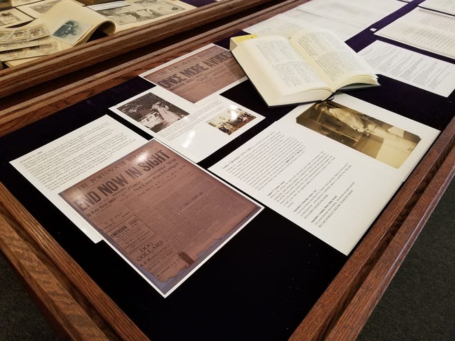 The expanded Portsmouth Peace Treaty exhibit in the John Paul Jones House Museum explains the role of citizen diplomacy and efforts by local residents like Agnes and Arthur Carey in keeping the diplomats at the table. [Courtesy photo]