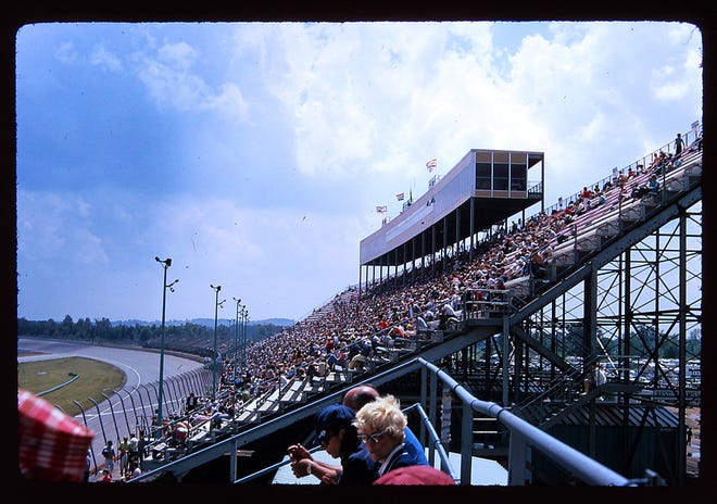 Michigan International Speedway is pictured in June 1974.