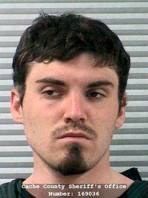 This Saturday, May 25, 2019, booking photo provided by Cache County Sheriff's Office shows Alex Whipple. The search for a missing 5-year-old girl has stretched into a fourth day in Utah, with police saying Tuesday, May 28 that Whipple, her uncle, is the suspect in her disappearance. Whipple was arrested Saturday and is being held on an unrelated charge. (Cache County Sheriff's Office via AP)
