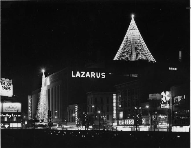 The Downtown Lazarus store in 1963
